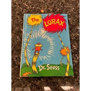 Vintage Dr. Seuss The Lorax Hardcover Book